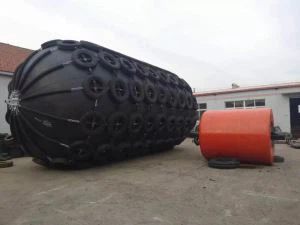 Natirèl kawotchou materyèl Pneumatic Fender